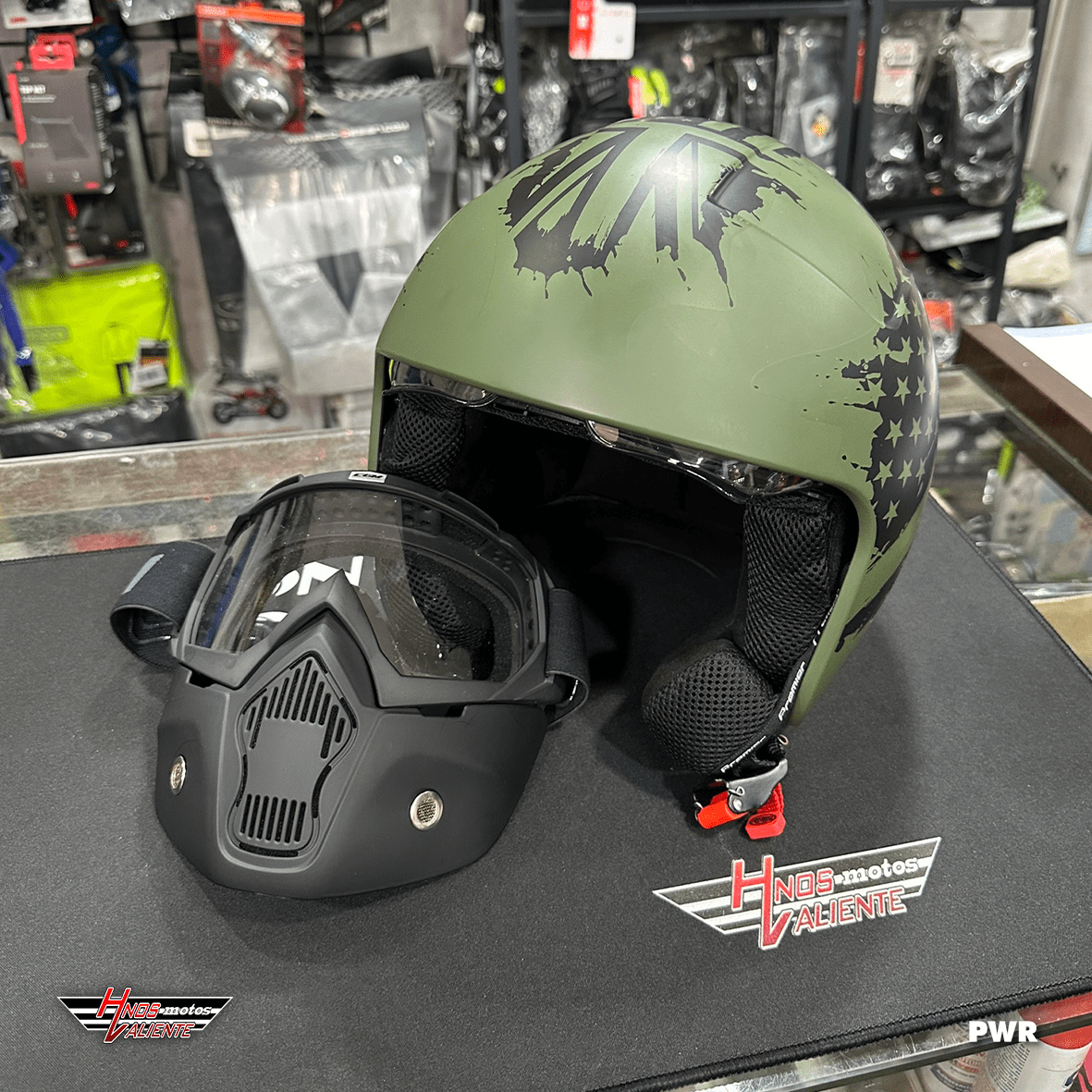 Máscara para casco JET - Imagen 3