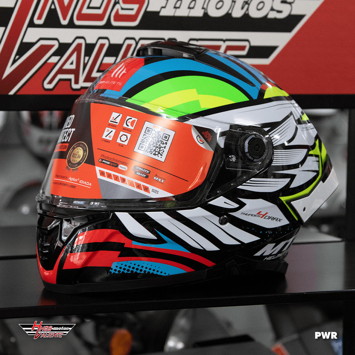 Casco Mt Thunder 4 SV Drax B7 Talla L