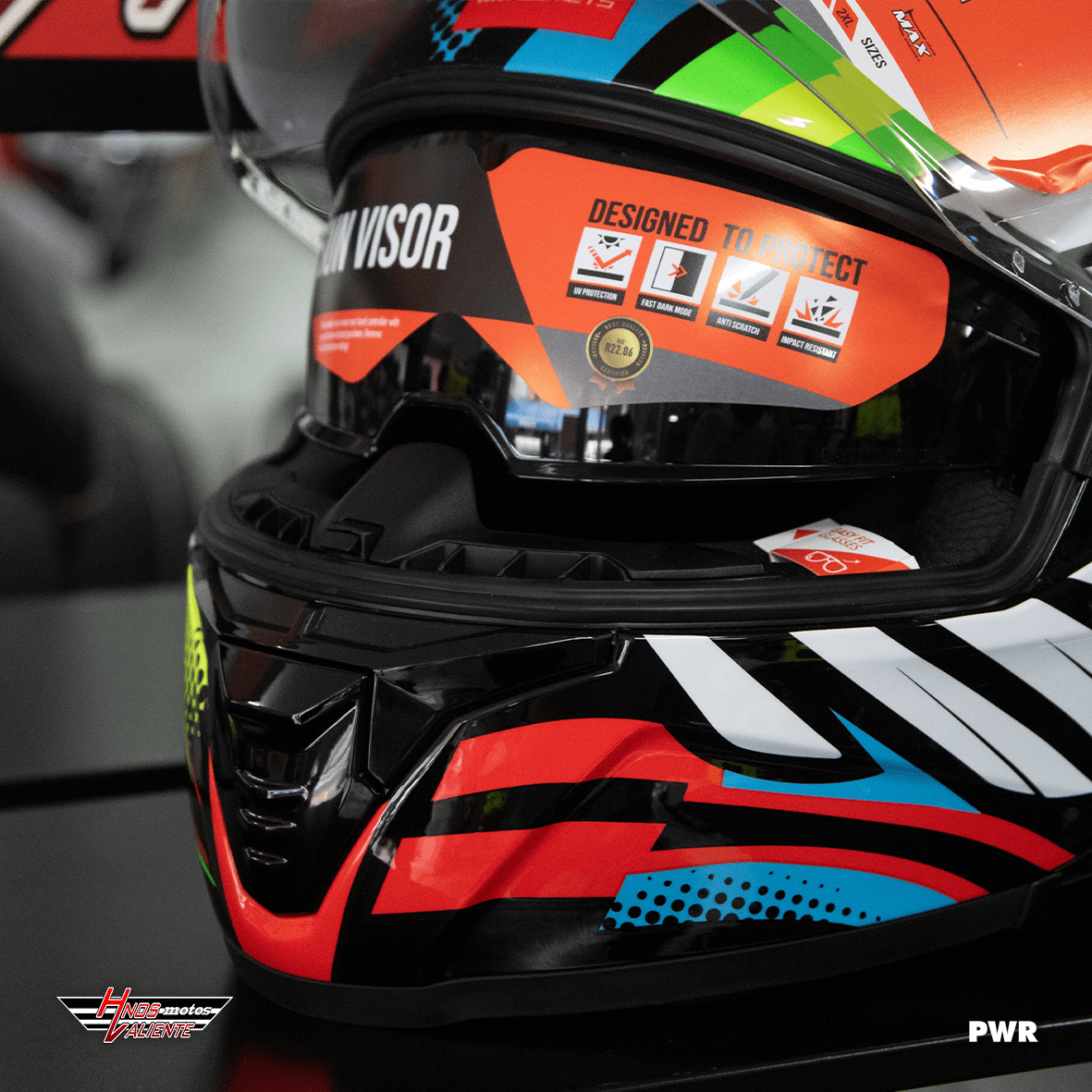 Casco Mt Thunder 4 SV Drax B7 Talla L - Imagen 2