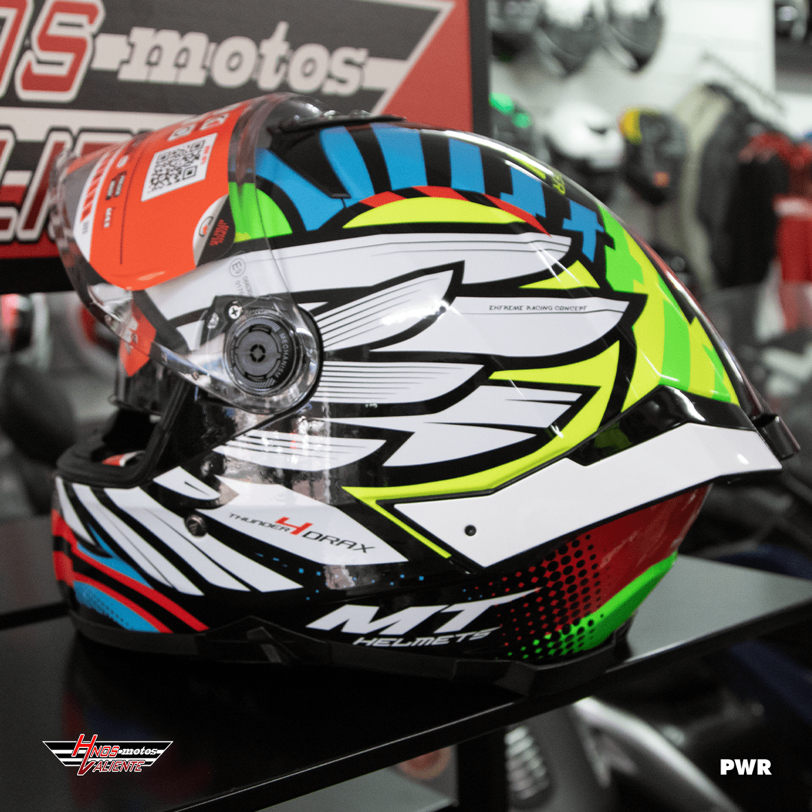 Casco Mt Thunder 4 SV Drax B7 Talla L - Imagen 3